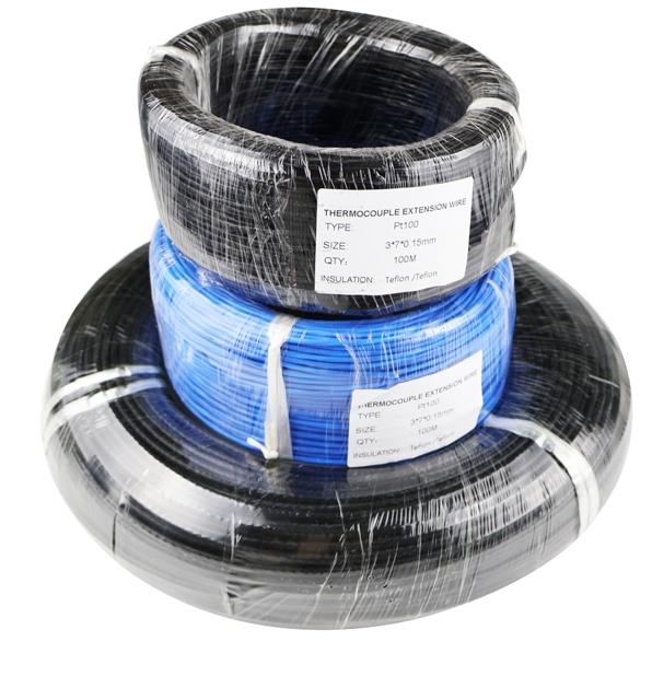 High-Accuracy Type J Thermocouple Extension Wire, PVC Insulated, 300V