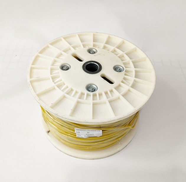 Type K Compensating Cable, Chromel-Alumel, ANSI Color-Coded, 100m Spool