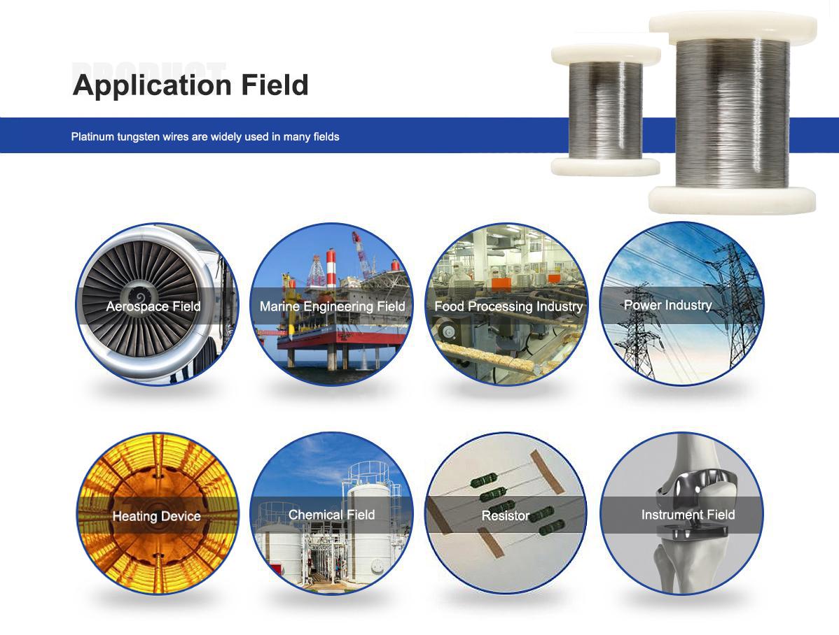 Customizable Platinum Tungsten Alloy Wire for Industrial Heating