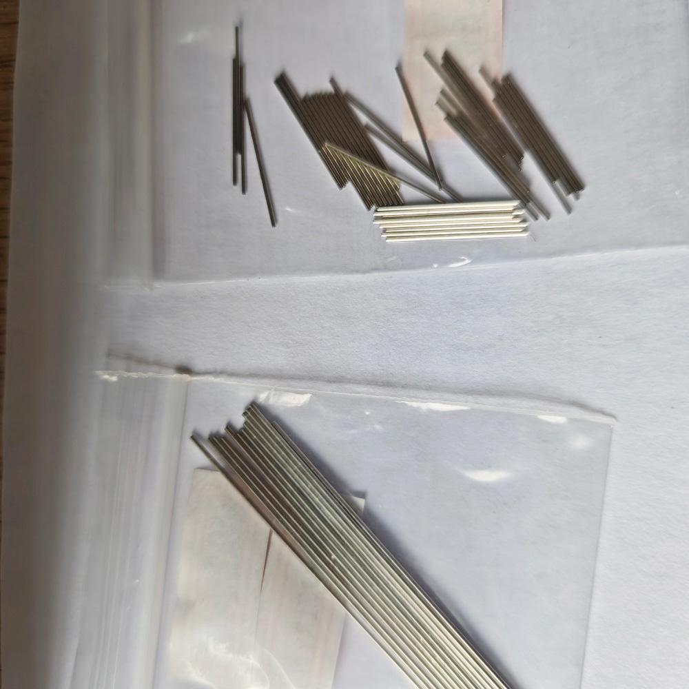 Pt-Ir Alloy Capillary Tubes for Analytical Instruments