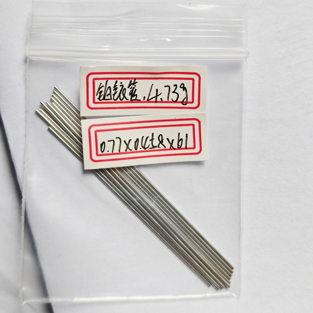 Customizable Platinum Iridium Tube for Scientific Research Applications