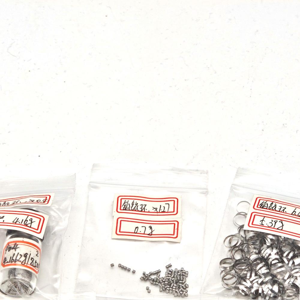 Premium Custom Pt-Ir Alloy Rings for Jewelry and Engineering