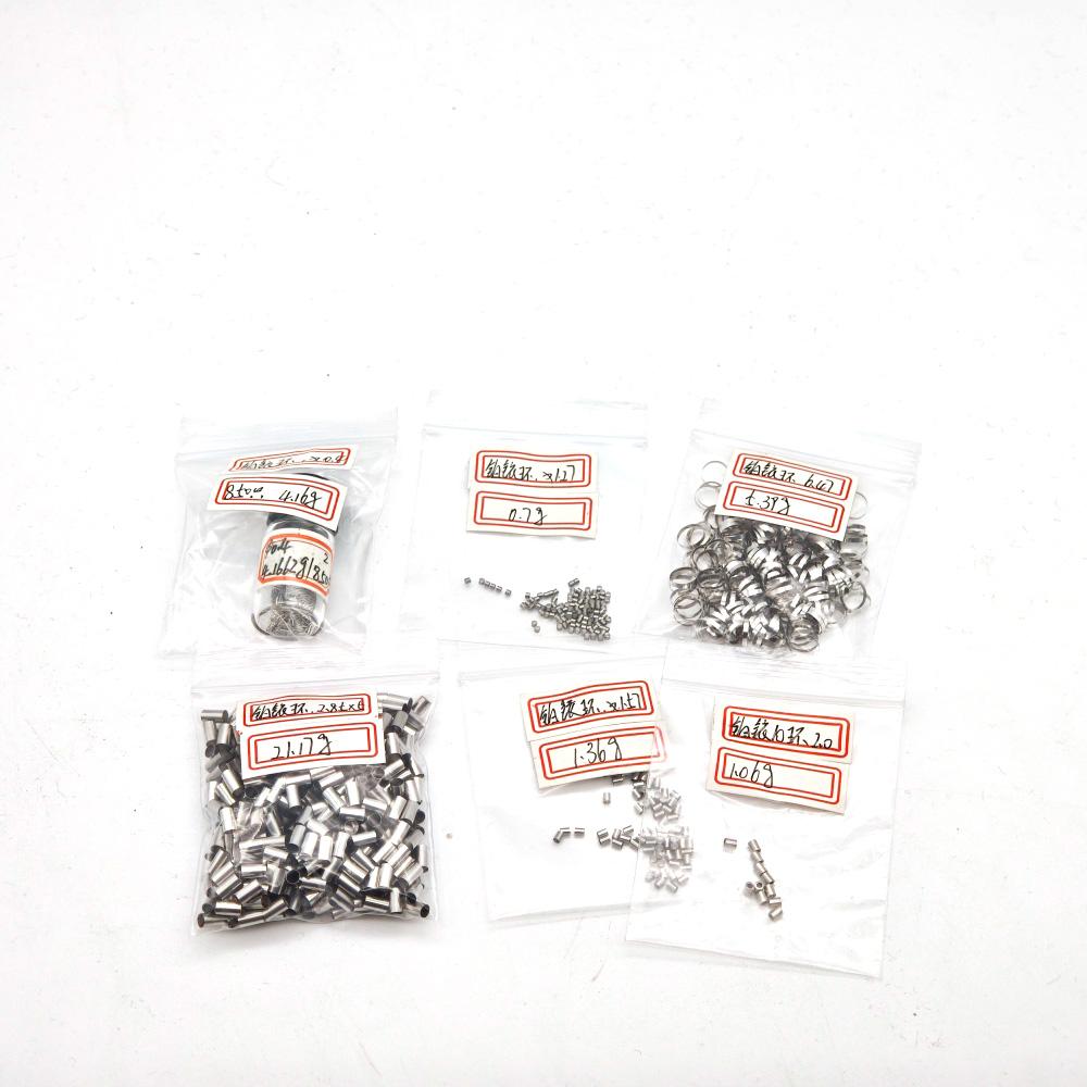 Premium Custom Pt-Ir Alloy Rings for Jewelry and Engineering