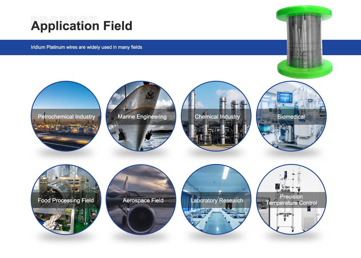 Iridium Platinum Wire Application Field