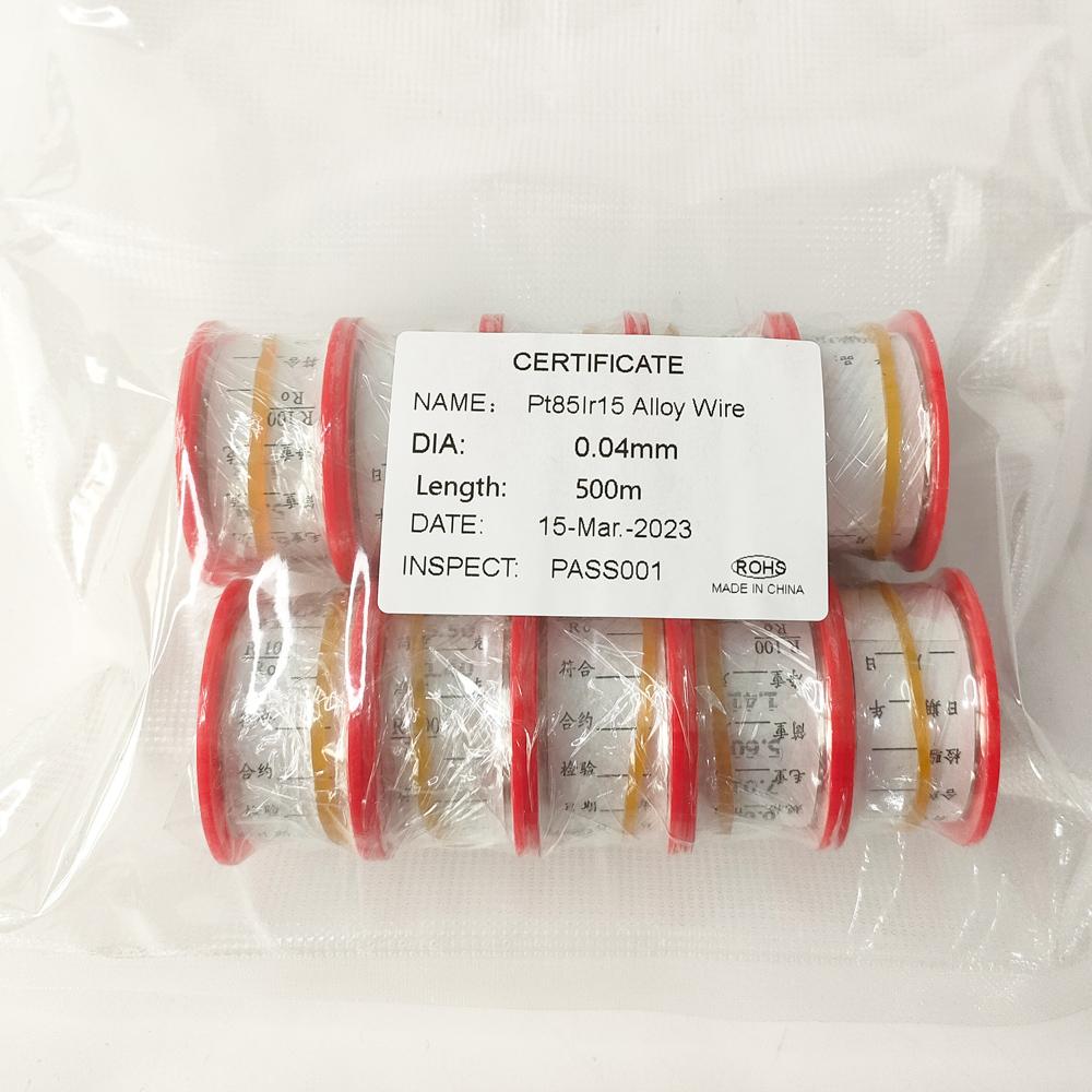 Ir-Pt 70/30 Electrode Wire for Large-Scale Hydrogen Energy Plants